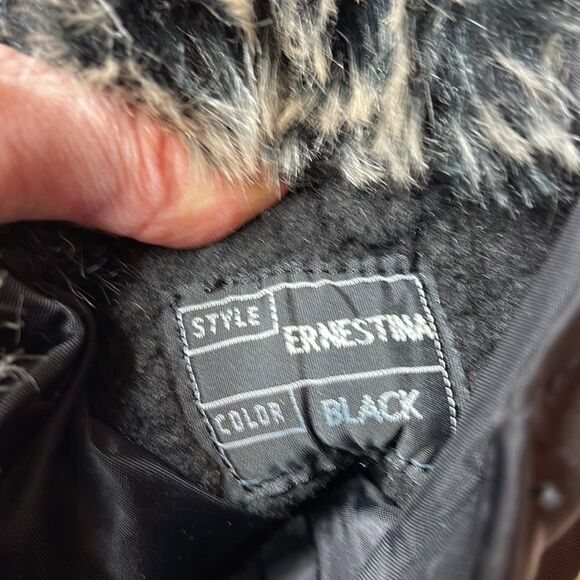 Flexus Spring Step Ernestina Faux Fur Quilted Boots. Size 38(8). - Picture 15 of 15